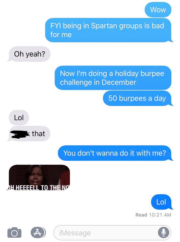 30 day burpee challenge comments