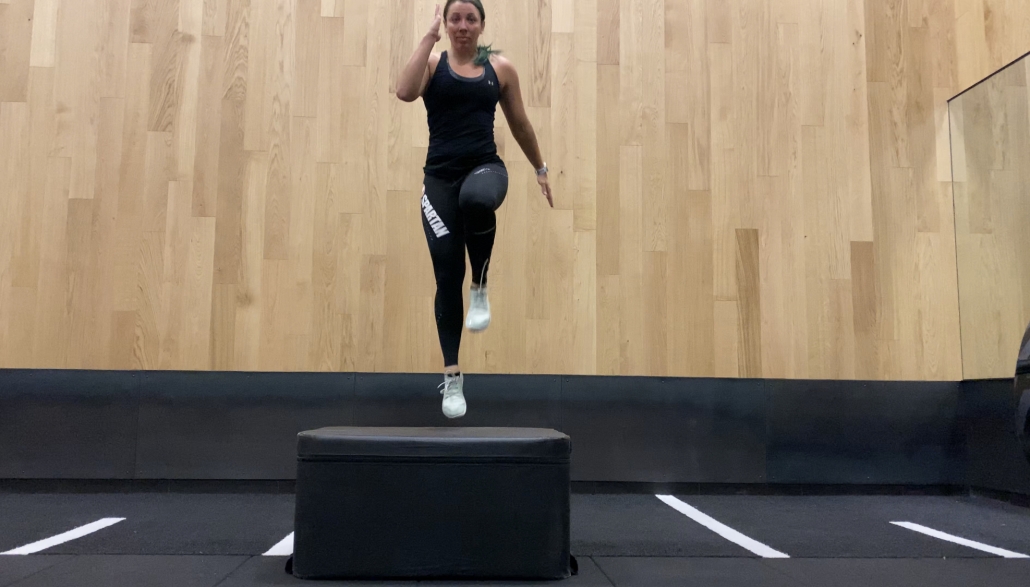 Plyo box push online ups